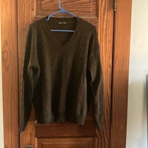 Womens brown knitted sweaters